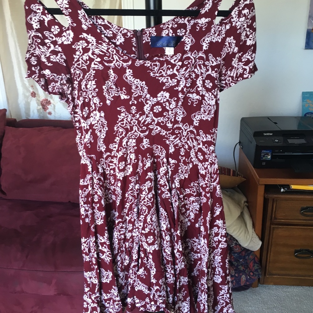 Beautiful floral pattern dress